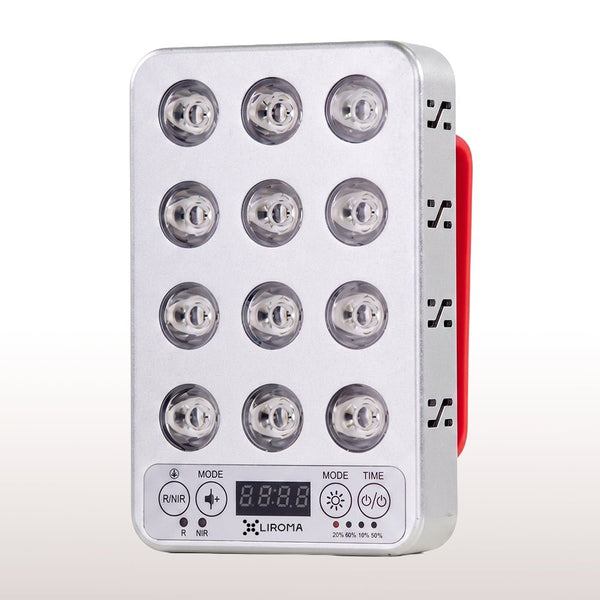 Portable Prime (Roodlichttherapie) – Ideaal voor onderweg – Levensduur tot 100.000 uur - 15×9,5×2,3cm - Liroma