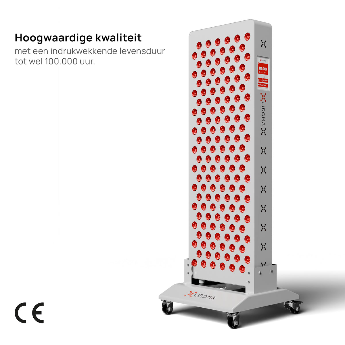 PrimeFORCE Advanced Gen5 (Rødlysterapi) – Ideel til hjemmet – Dual-chip – 64x23x6,5 cm