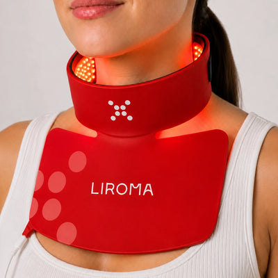 GLOW® LED-maske – lysterapi med nærinfrarødt lys og rødt lys