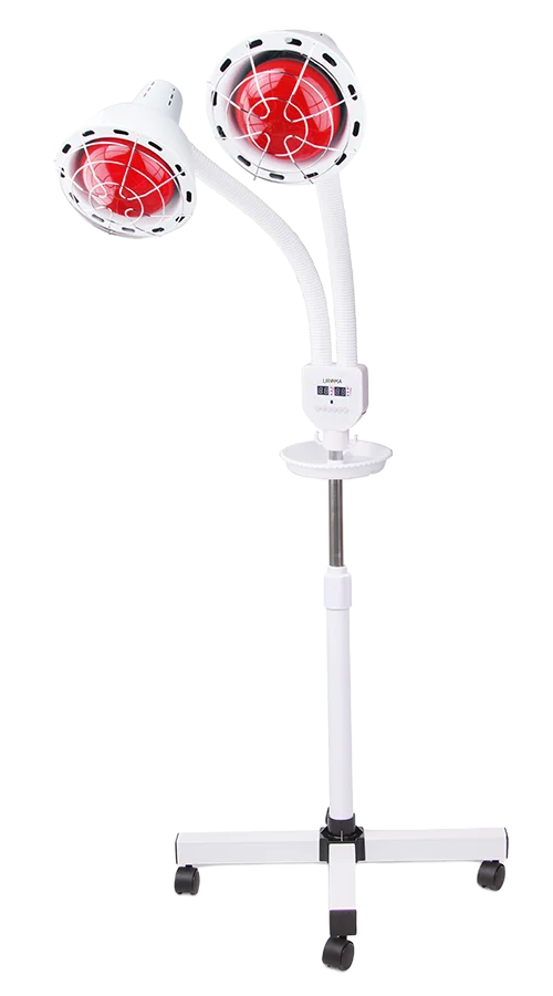 LIROMA® Infrarød lampe Dobbelt hoved – 507 – Ideel til hjemmebrug