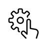 Horisontal standard (manuel)