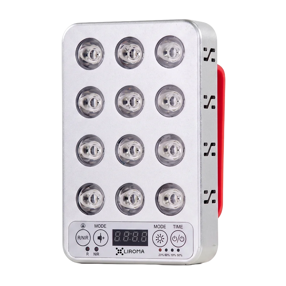 Bærbar Prime (Rødtlysterapi) – Ideel til rejser – Levetid op til 100.000 timer - 15×9,5×2,3 cm