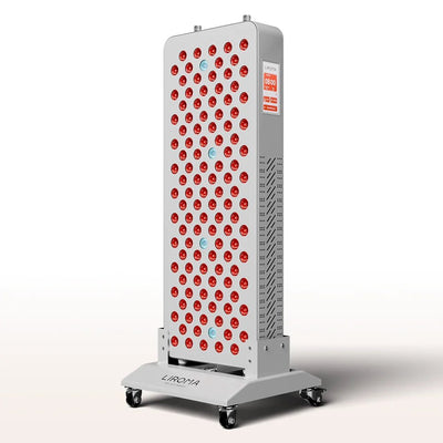 Liroma PrimeForce RL120 rood licht therapie paneel op vloerstandaard