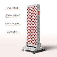 PrimeFORCE Advanced Gen5 (Rødlysterapi) – Ideel til hjemmebrug – Levetid på op til 100.000 timer – 64x23x7cm